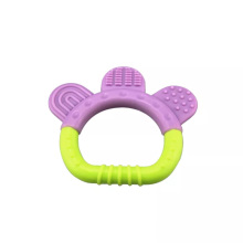 Eco Friendly Newborn Custom Infant Organic Bpa Free Chew Toy Silicone Baby Teether